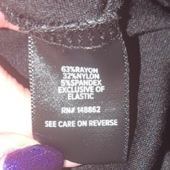 TORRID Sleeveless Ponte Black Jumpsuit 2x/18-20 - Picture 10 of 11